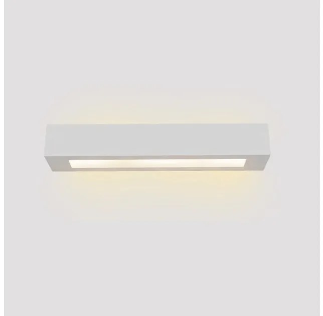 Απλίκα Φωτιστικό Τοίχου 2xE14 IP20 Λευκό 43049-A-White Inlight-43049-A-White-Λευκό 43049-A-White