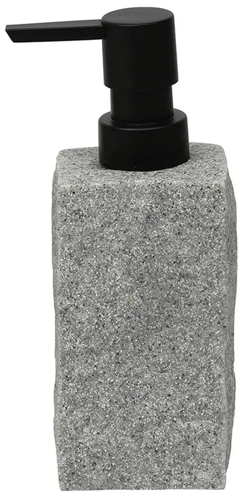 Ντισπένσερ Polyresin Γκρι 6x6x17εκ. MRShome DS-8895L02