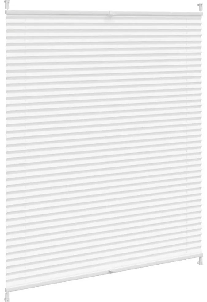 Σύστημα Σκίασης Πλισέ Λευκό 110 x 100 εκ.
