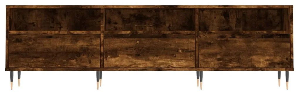 vidaXL Έπιπλο Τηλεόρασης Καπνιστή Δρυς 150x30x44,5 εκ. Επεξ. Ξύλο