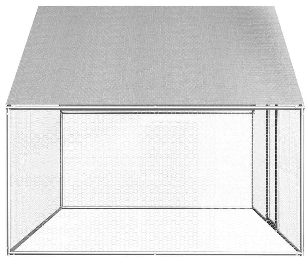 vidaXL Κοτέτσι - Κλουβί Εξωτ.Χώρου 2,75x2x1,92 μ. από Γαλβανισμένο Χάλυβα