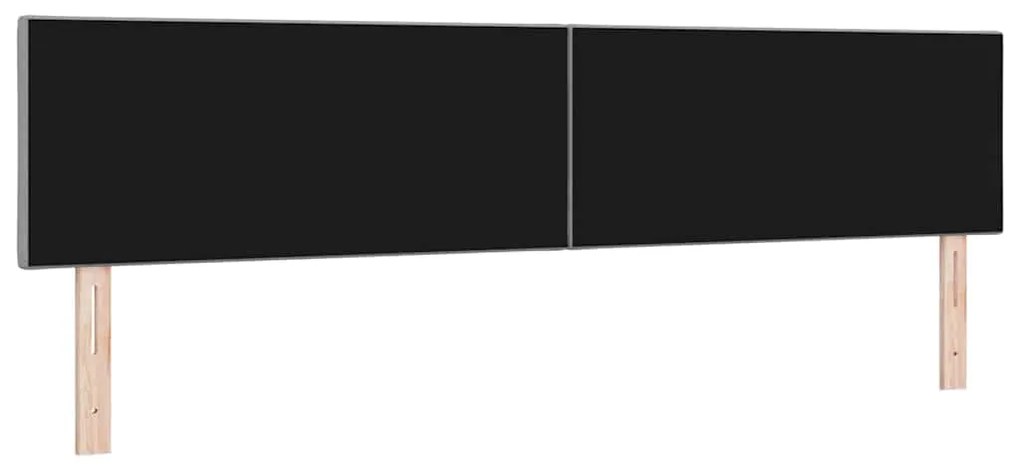 vidaXL Υφασμάτινο Κεφαλάρι Geometric Ανοιχτό γκρι 200 cm ύφασμα
