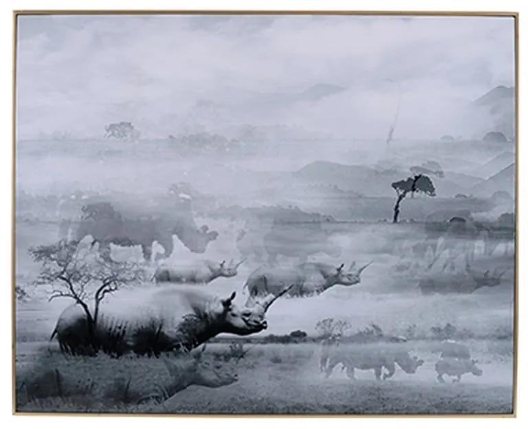 Artekko Foggy Διακοσμητικός Μεταλλικός Πίνακας Εκτύπωση (150x125)cm