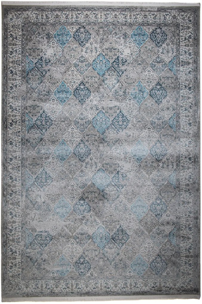 ΧΑΛΙ PEARL 8438 GREY-BLUE - 200cm x 290cm - 2003384