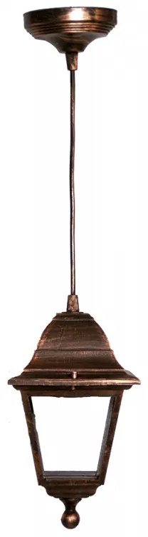 Φωτιστικό Οροφής Μονόφωτο Heronia Hermes 510 11-0044 Copper
