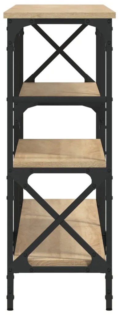vidaXL Τραπέζι Κονσόλα Sonoma Δρυς 150 x 29 x 76,5 εκ. Επεξεργ. Ξύλο