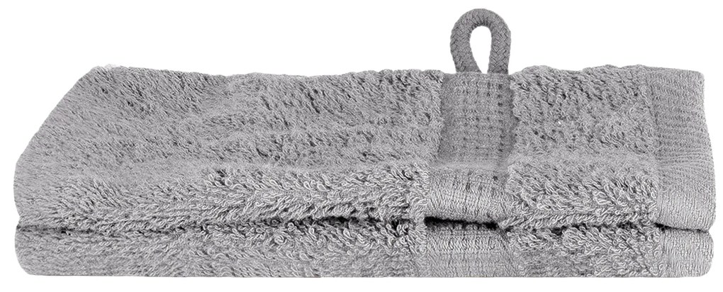 vidaXL Πετσέτες 2 pcs Γκρι 15 x 21 cm Βαμβάκι