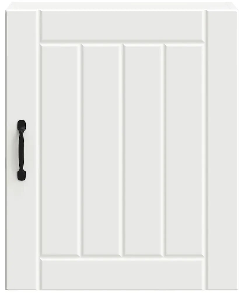 vidaXL ντουλάπι τοίχου κουζίνας "Lucca" Λευκό κατασκευασμένο ξύλο