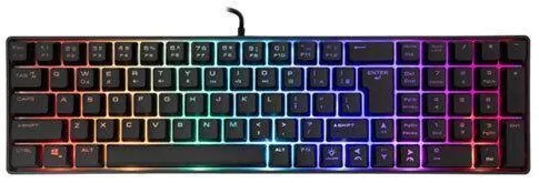 White Shark Gladius Gaming Πληκτρολόγιο με RGB φωτισμό (Αγγλικό US)