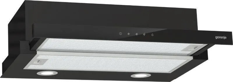 Gorenje TH64E4BG Συρόμενος Απορροφητήρας 60cm Μαύρος