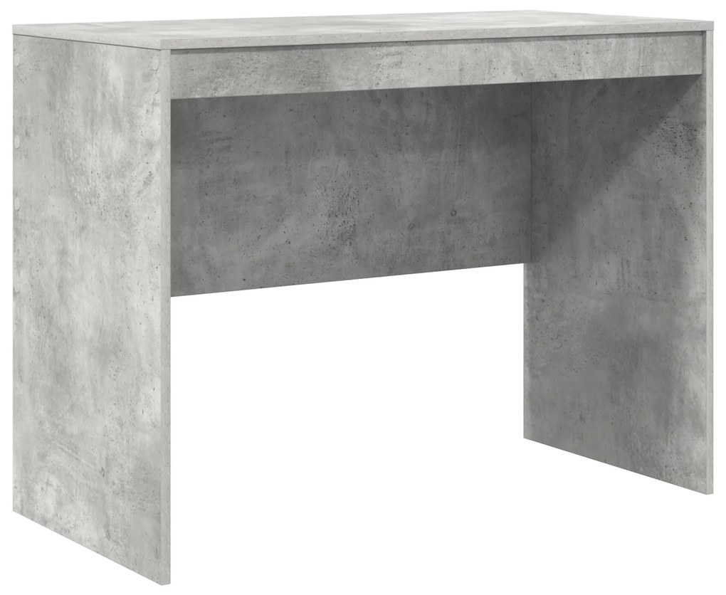 vidaXL Γραφείο Γραφής Γκρι τσιμέντου MDF 100 x 50 x 76 εκ.
