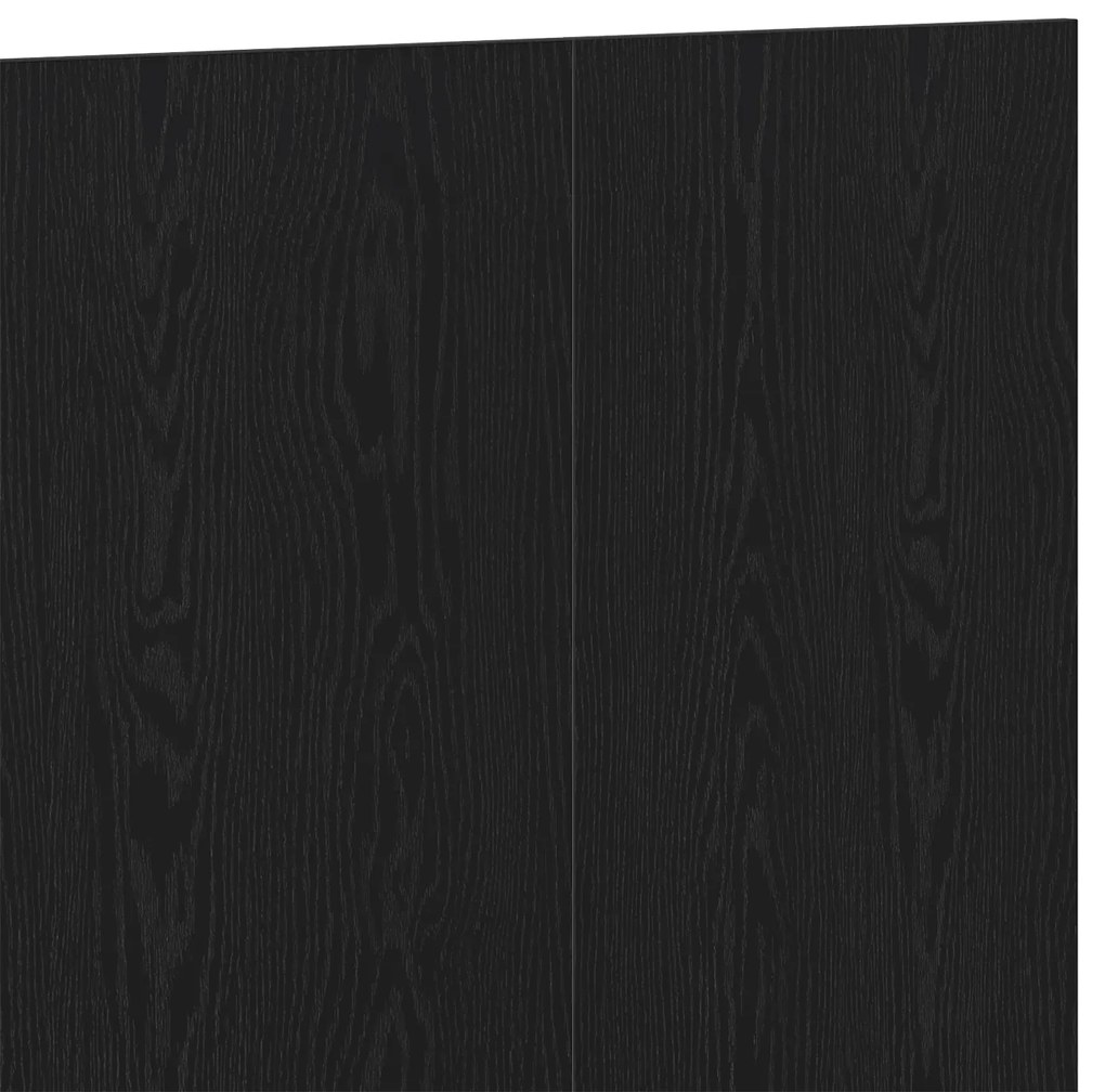 vidaXL Κεφαλάρι Μαύρης Δρυς 160x1,5x80 εκ. Φτιαγμένο από Χημικό Ξύλο