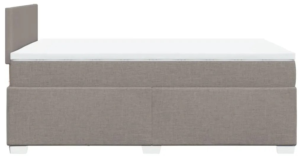 ΚΡΕΒΑΤΙ BOXSPRING ΜΕ ΣΤΡΩΜΑ TAUPE 120X190 ΕΚ. ΥΦΑΣΜΑΤΙΝΟ 3285824