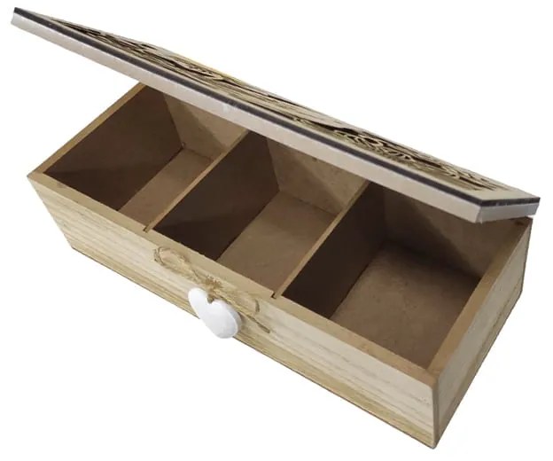 Ξύλινο αποθηκευτικό κουτί M145B - Wooden storage box