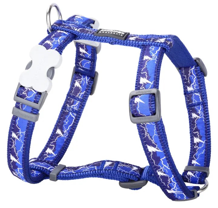 Λουρί Σκύλου Red Dingo STYLE LIGHTNING 36-54 cm Ναυτικό Μπλε 30-48 cm