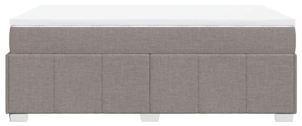 ΚΡΕΒΑΤΙ BOXSPRING ΜΕ ΣΤΡΩΜΑ TAUPE 120X190 ΕΚ. ΥΦΑΣΜΑΤΙΝΟ 3285460