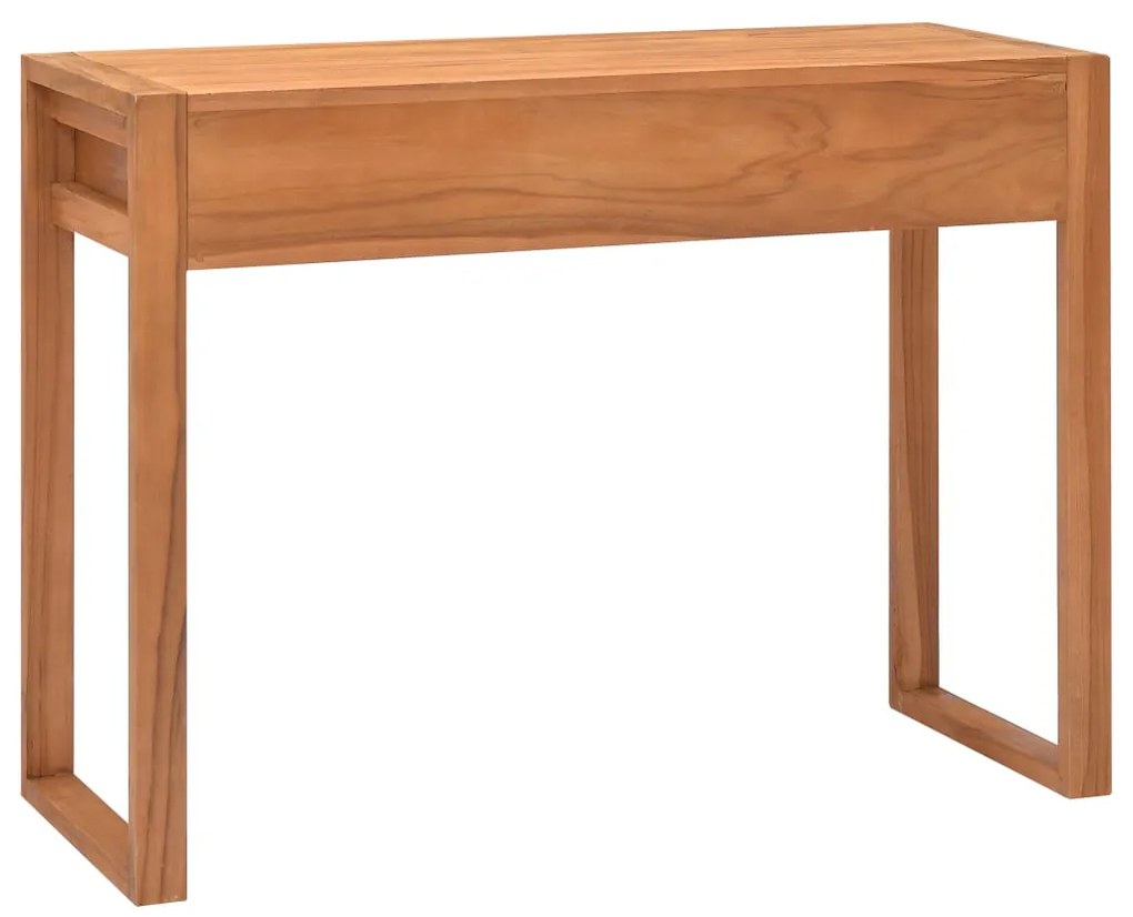 vidaXL Γραφείο με 2 Συρτάρια 100 x 40 x 75 εκ. Ανακυκλωμένο Ξύλο Teak