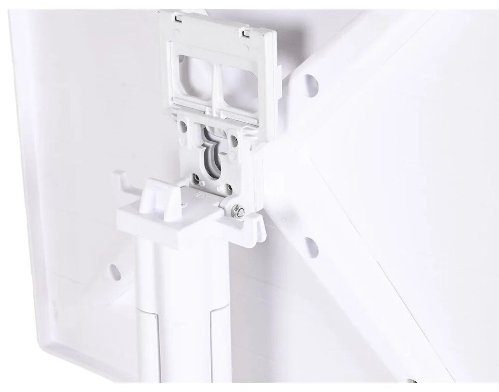 Τραπεζαρία Home ESPRIT Λευκό Μέταλλο πολυπροπυλένιο 70 x 70 x 75 cm