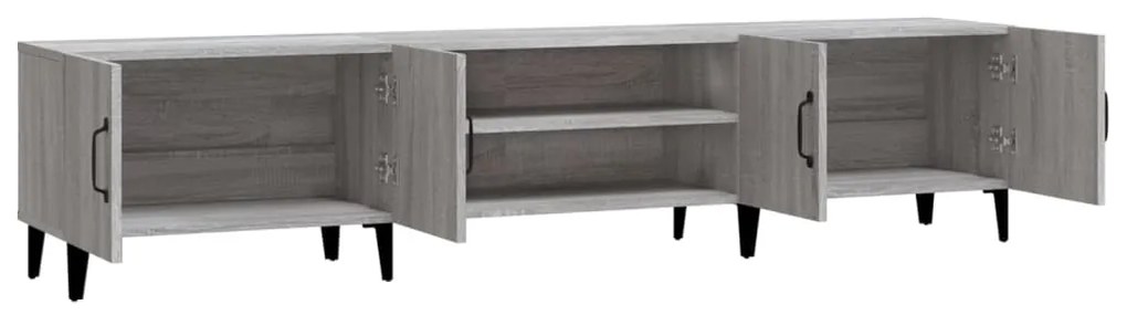 vidaXL Έπιπλο Τηλεόρασης Γκρι Sonoma 180x31,5x40 εκ. από Επεξεργ. Ξύλο