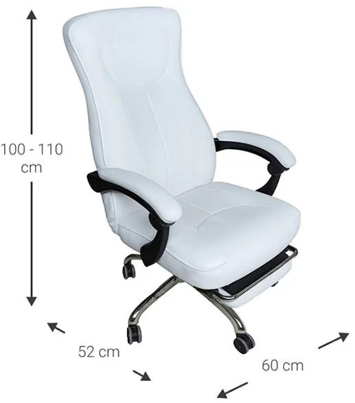 Καρέκλα διευθυντική Castelia-Leuko