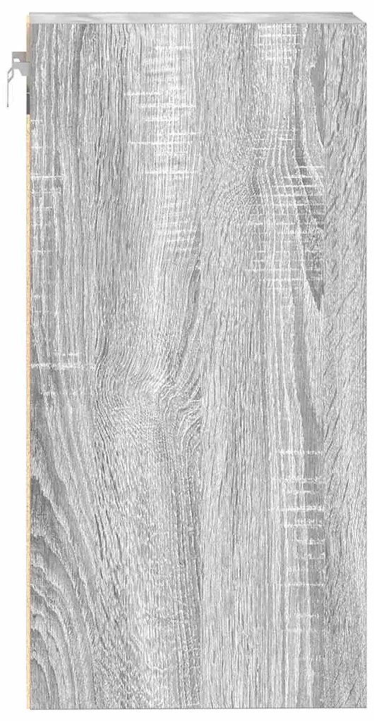 vidaXL κρεμαστό ντουλάπι Riga γκρι Sonoma 20x29,5x60 cm