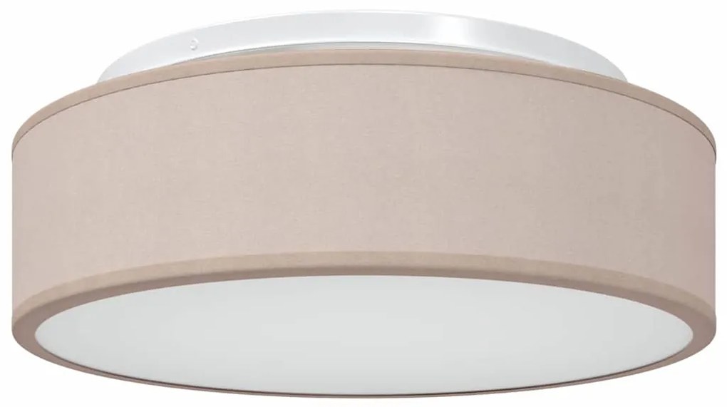 vidaXL Λάμπα Οροφής Taupe 38 x 13.5 εκ. ύφασμα