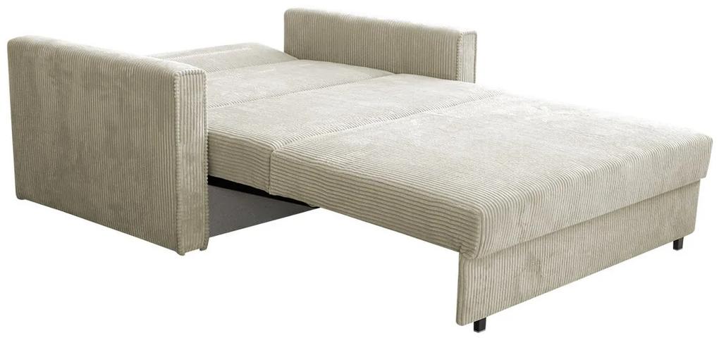 Καναπές κρεβάτι Columbus 189, Αριθμός θέσεων: 2, Αποθηκευτικός χώρος, 85x133x98cm, 57 kg, Πόδια: Μέταλλο | Epipla1.gr