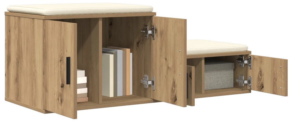 vidaXL Ντουλάπι Αποθήκευσης Artisan Oak 103x41x40 εκ. Κατασκευασμένο από Συνθετικό Ξύλο