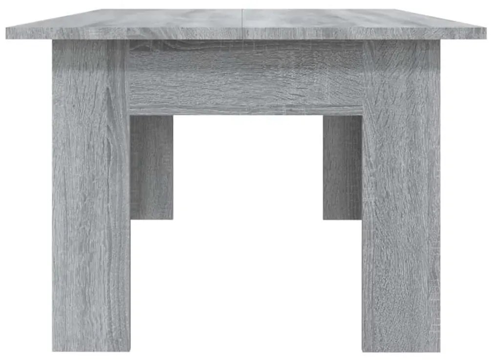 vidaXL Τραπεζάκι Σαλονιού Γκρι Sonoma 100x60x42 εκ. Επεξεργασμένο Ξύλο