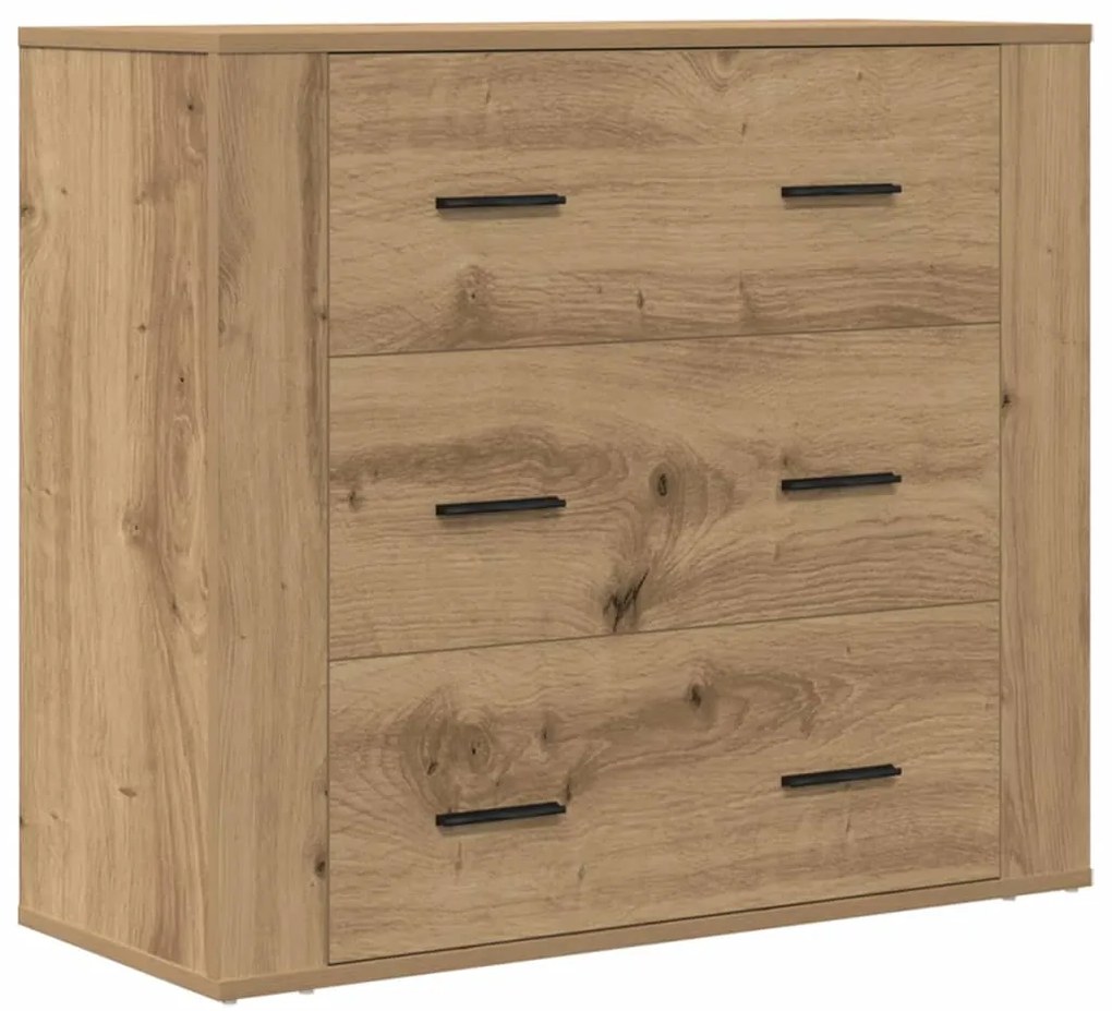 vidaXL Ντουλάπι Αρτισιανή Δρυς 80x33x70 εκ. από Επεξεργασμένο Ξύλο