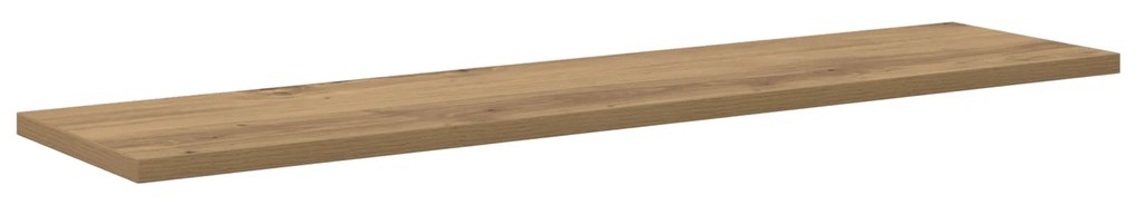 vidaXL Δίσκος Βιβλιοθήκης 4 pcs Καφέ 100 x 40 x 1.5 εκ. Μοριοσανίδα