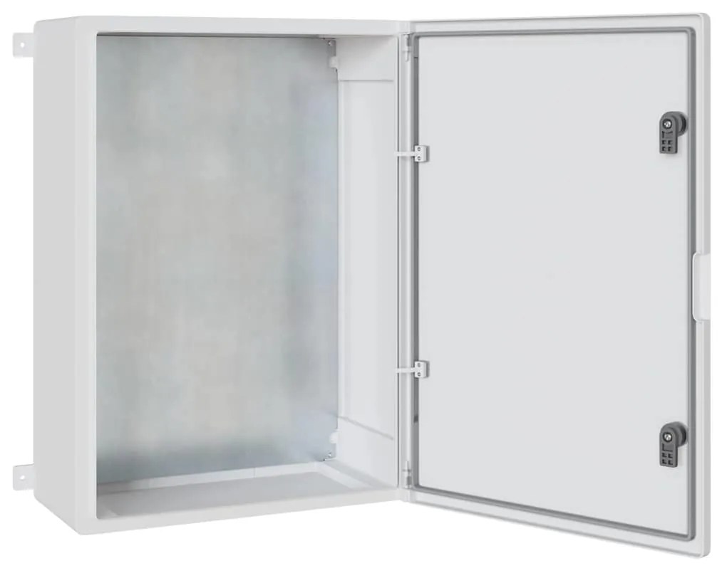 vidaXL Ντουλάπι Ελέγχου Γκρι 50 x 24.5 x 70 εκ. ΑΒΣ Πλαστικό