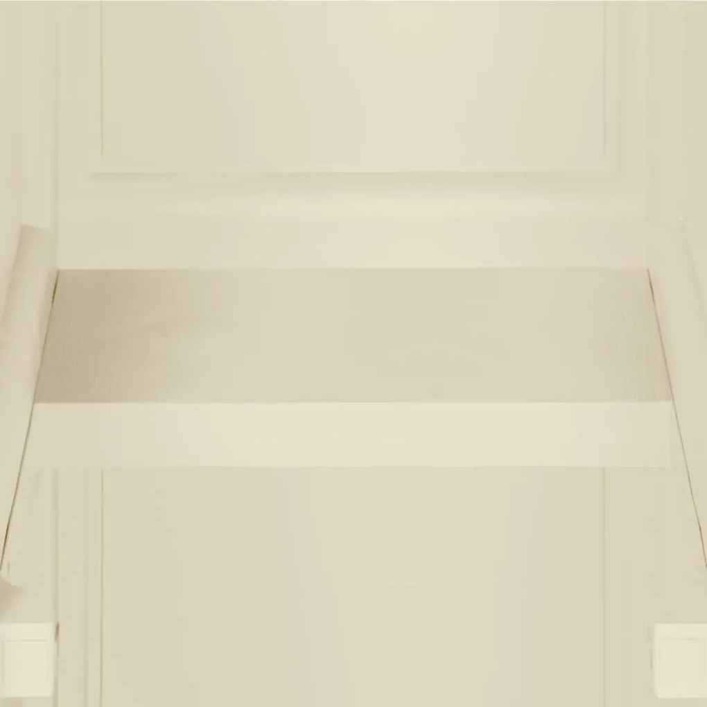 vidaXL Πλαστικό Ντουλάπι Angora Λευκό 40 x 43 x 125εκ. με Σχέδιο Ξύλου