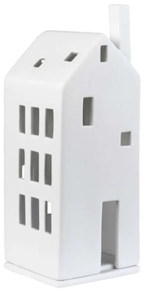 Κηροπήγιο Για Ρεσώ Big Door RD0010846 7,5x7,5x18cm White Raeder Porcelain