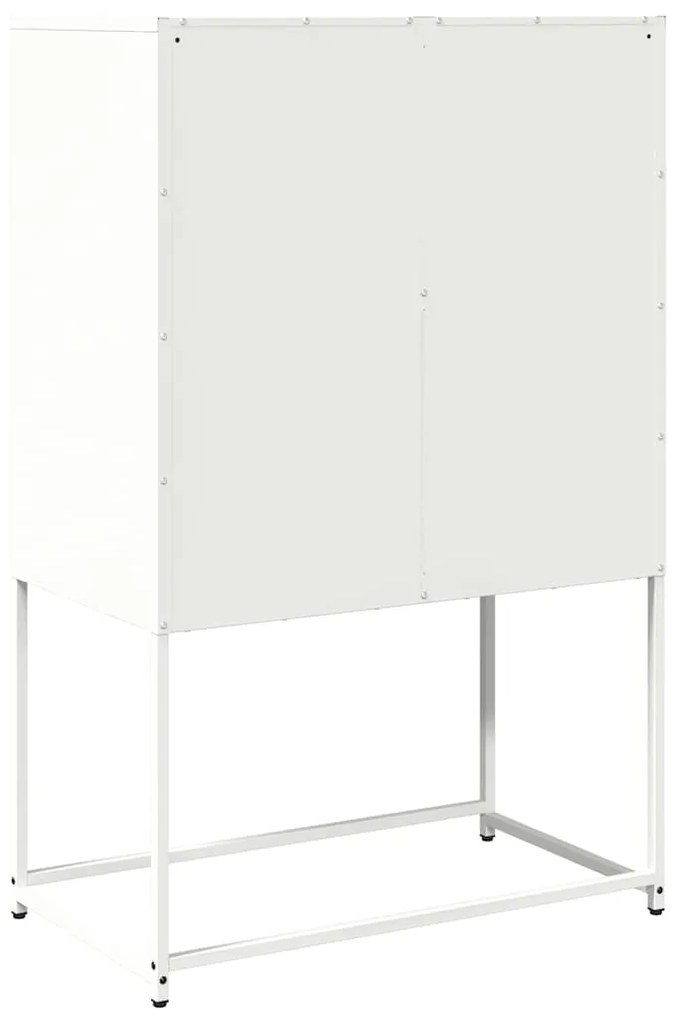 HIGHBOARD ΛΕΥΚΟ 68X39X107 CM ΑΤΣΑΛΙ 853379