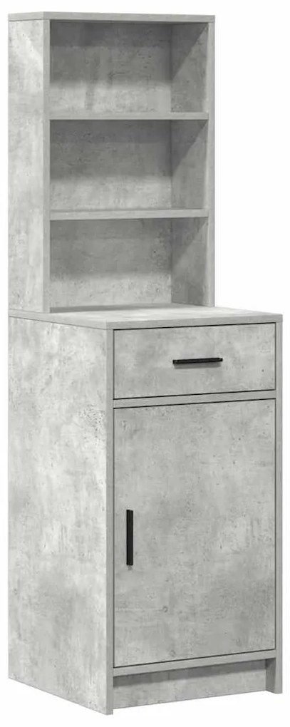 vidaXL Τραπέζι περιποίησης με συρτάρι 2 pcs Γκρι 78.5 x 41 x 135 εκ