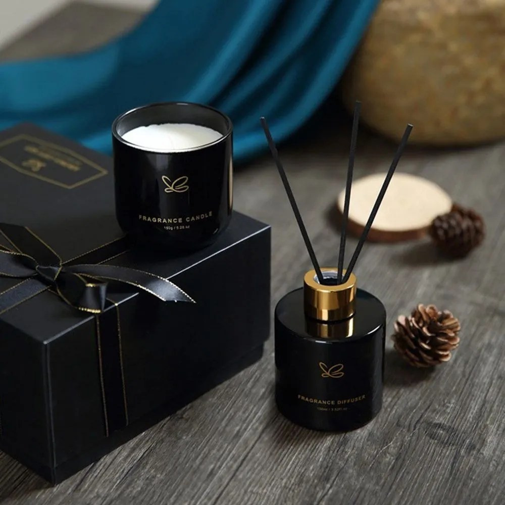 Αρωματικό Χώρου Με Στικς & Αρωματικό Κερί Rose Oud 02.809.00 100ml Cryspo Trio