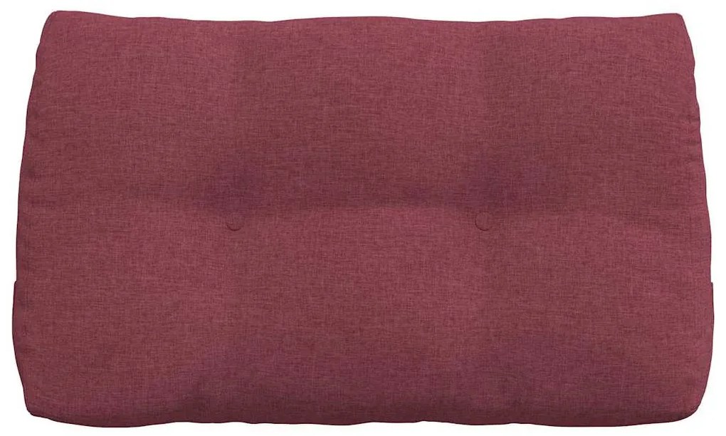 vidaXL Μαξιλάρι Πλάτης Κόκκινο 80 x 24 x 50 εκ ύφασμα