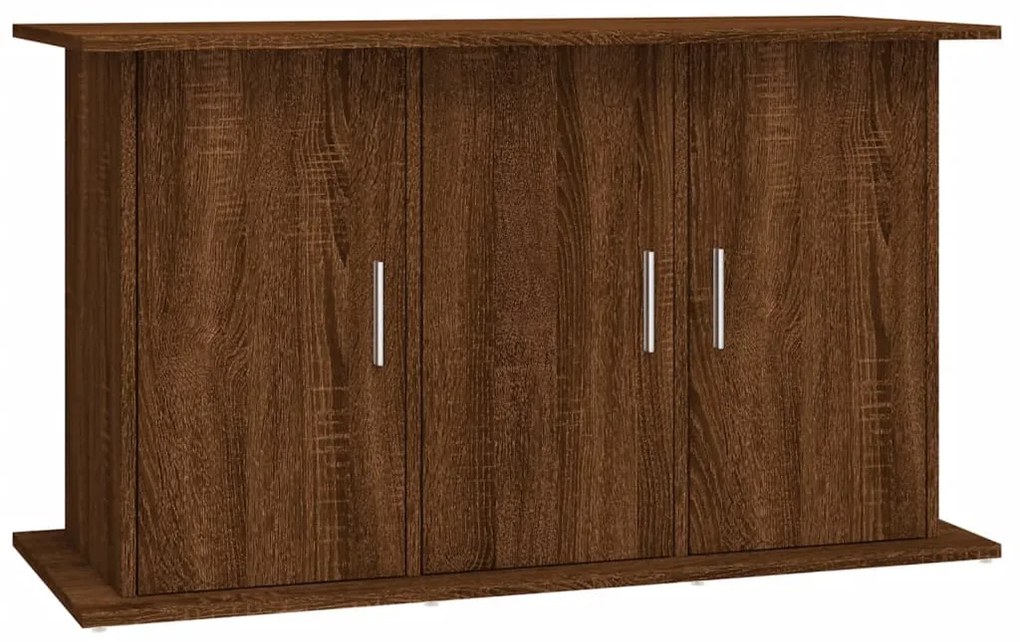 vidaXL Βάση Ενυδρείου Καφέ Δρυς 101x41x58 εκ. από Επεξεργασμένο Ξύλο