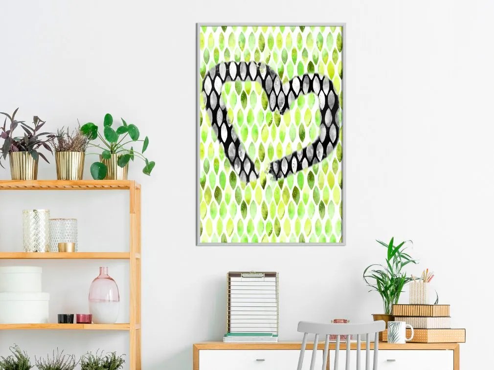 Αφίσα - I Love Limes - 20x30 - Χρυσό - Χωρίς πασπαρτού