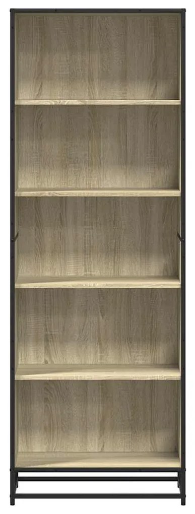 vidaXL Βιβλιοθήκη Sonoma Oak 60x35x170,5 cm Ξύλινη κατασκευή