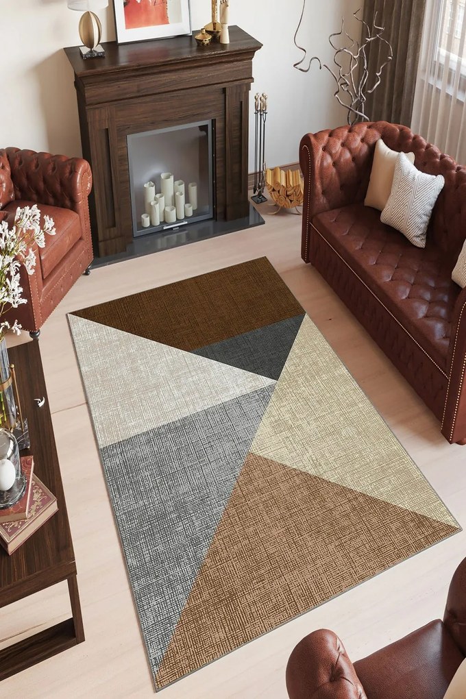 Χαλί W1041 213HFT1381 Brown-Grey-Beige Conceptum Hypnose 180X280cm