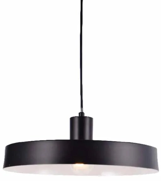 Φωτιστικό Οροφής Μονόφωτο Aca Domenica OD5392SBK Black Matt