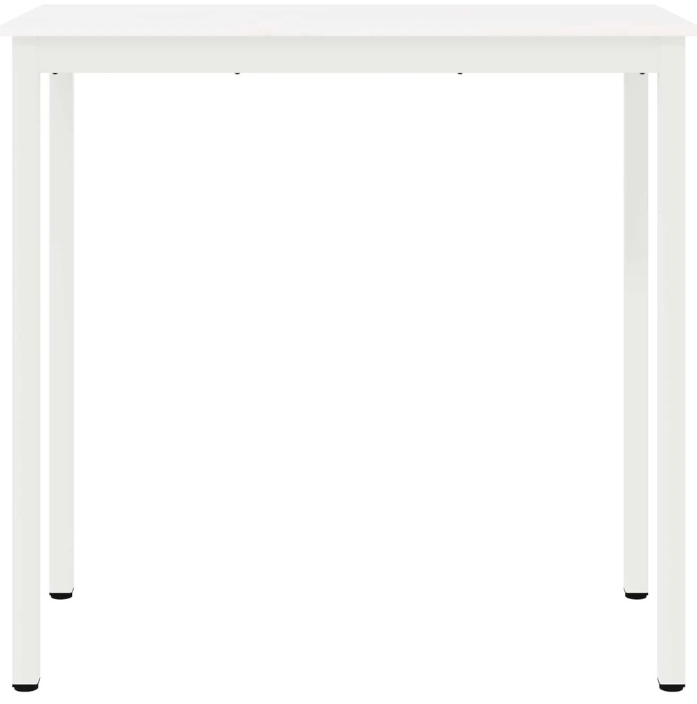 vidaXL Τραπέζι μπαρ Λευκό 110 x 55 x 105 εκ. Στερεά ξυλεία πεύκου