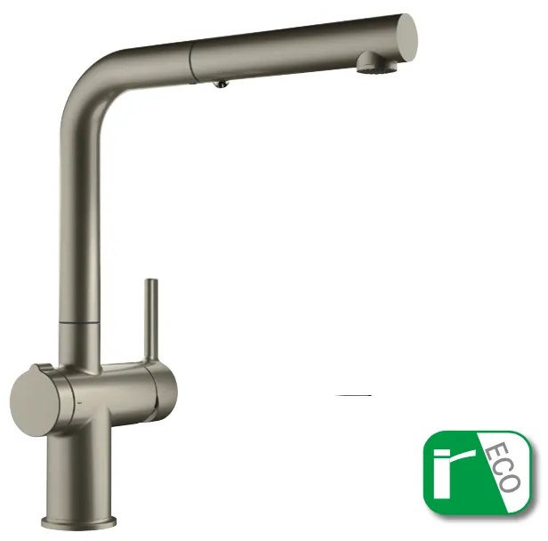 Franke Active Twist Ντους Decor Steel Αναμεικτική μπαταρία Κουζίνας 50mm
