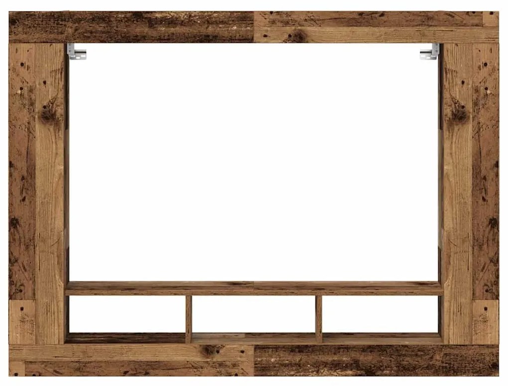 vidaXL Ντουλάπι TV Παλαιό ξύλο 152 x 22 x 113 εκ. Επεξεργασμένο ξύλο