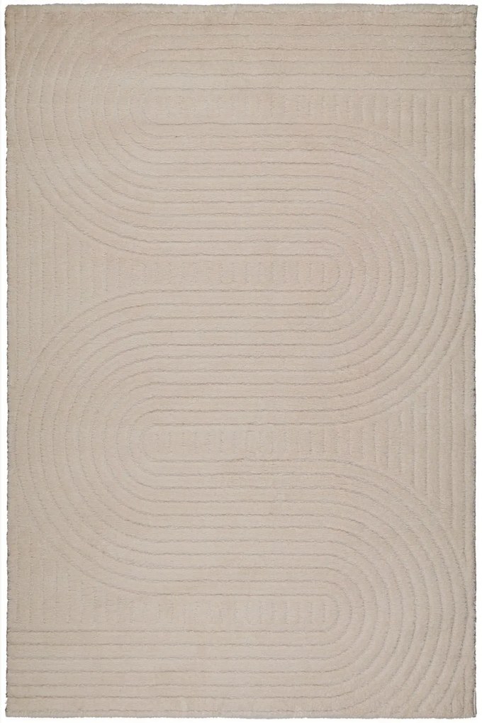 Χαλί Stormy 65009 J Ecru Βιοκαρπέτ 160X235cm