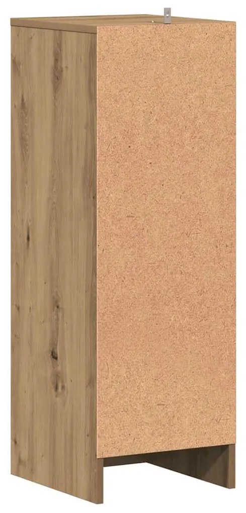 vidaXL Ντουλάπι παπουτσιών Artisan Oak 32x35x92 cm Κατασκευασμένο ξύλο
