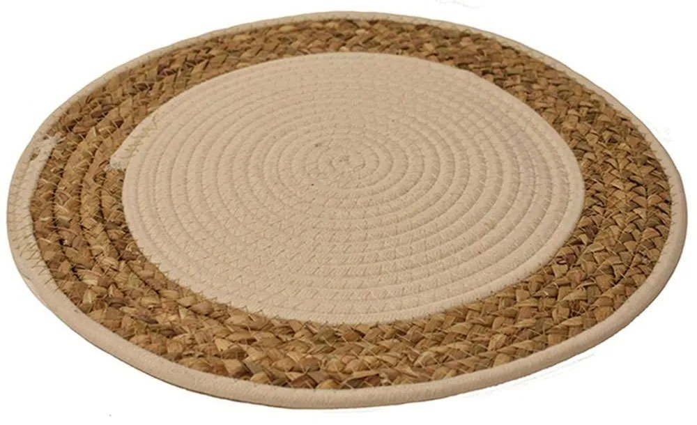 Σουπλά 00.06.67428 Φ40cm Natural-White Cotton,Wicker