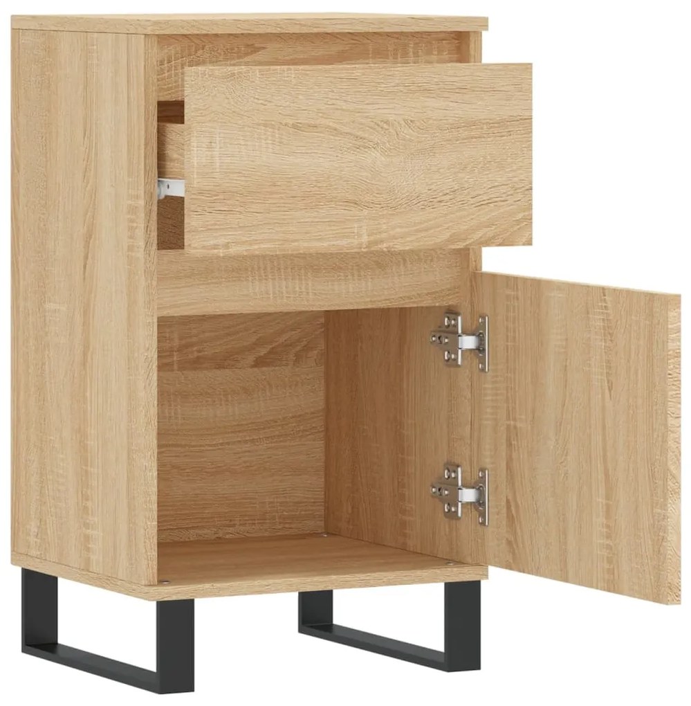 vidaXL Ντουλάπια 2 τεμ. Sonoma Δρυς 40x35x70 εκ. Επεξεργασμένο Ξύλο